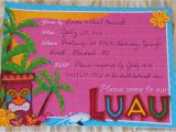 Hawaiian Party Invites Free Party Planning Center Free Printable Hawaiian Luau Party