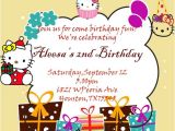 Hello Kitty 2nd Birthday Invitation Wording 30 attractive Free Hello Kitty Invitations that You Will