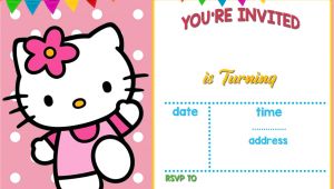 Hello Kitty Birthday Invitation Template Free Download Free Hello Kitty Invitation Templates Hello Kitty