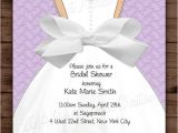How to Make Bridal Shower Invitations at Home Bridal Shower Invitation Lace & Bow Design Multiple
