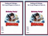 How to Train Your Dragon Birthday Invitation Template How to Train Your Dragon Birthday Invitations Printable Free