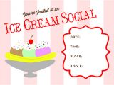 Ice Cream Party Invitation Template Free Free Printable Ice Cream social Invite Ice Cream Ice