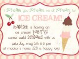 Ice Cream Party Invitation Template Free Ice Cream Birthday Invitation Any Age