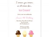 Ice Cream Party Invitations Printable Free Ice Cream Party Invitations Party Invitations Templates