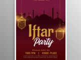 Iftar Party Invitation Template Ramadan iftar Party Invitation Template Design Download
