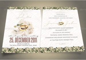 Indesign Wedding Invitation Template 37 Awesome Psd Indesign Wedding Invitation Template