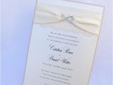 Infinity Symbol Wedding Invitations Lace and Gliitter Wedding Invites