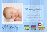 Invitation Card Baptism Baby Boy Baptism Invitation for Baby Boy