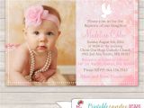 Invitation Card for Baptism Of Baby Girl Baby Girl Baptism Invitations – Gangcraft