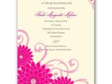 Invitation Cards for Quinceanera Dahlias Pink Quinceanera Invitations Paperstyle