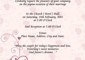 Invitation Cards Samples Wedding My Blog Invitation