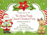 Invitation for A Christmas Party Christmas Party Invitation Christmas Holiday Party