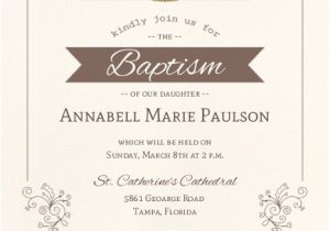 Invitation for Baptism Words Catholic Baptism Invitation Wording Twins formal Lds