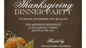 Invitation for Thanksgiving Party Thanksgiving Dinner Party Invitations Personalized