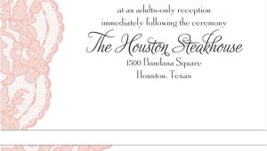 Invitation Wording for Adults Only Party Adults Ly Wedding Invitation Wording