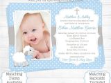 Invitation Wording for Baptism and Birthday Birthday Invitations Birthday and Baptism Invitations
