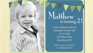 Invitations for 2 Year Old Party 2 Year Old Birthday Party Invitations