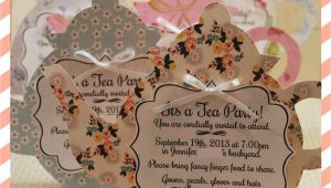 Invitations to A Tea Party the Craft Patch A Tea Party