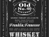 Jack Daniels 40th Birthday Invitations 40th Birthday Jack Daniels Whiskey Label Printable