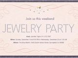 Jewellery Party Invitation Template Hostess Party Free Online Invitations