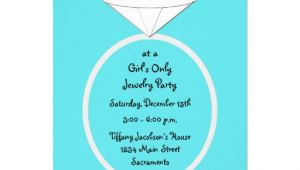 Jewellery Party Invitation Template Jewelry Party Invitation Template 5 Quot X 7 Quot Invitation Card