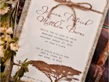 Kitchen Party Invitation Cards Zambia Vintage Desert Safari Wedding Invitations Hand P