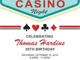 Las Vegas themed Birthday Invitations Las Vegas Birthday Invitation Adult Birthday by