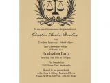 Law School Graduation Party Invitations Templates Justice Wreath Law School Graduation Invitation 5" X 7