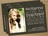 Lds Baptism Invitation Wording Lds Baptism Announcement Invitation