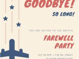 Leaving Party Invitation Template Customize 3 999 Farewell Party Invitation Templates