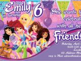 Lego Friends Party Invitations Lego Friends Party Invitations Oxsvitation Com