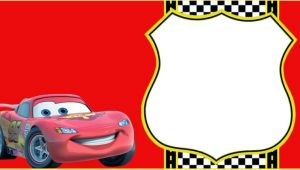 Lightning Mcqueen Party Invitation Template Cars Invitation Templates Free and Printable