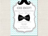 Lil Man Baby Shower Invitations Little Man Custom Baby Shower Invitation Bridal by