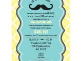 Lil Man Baby Shower Invitations Little Man Mustache Baby Shower Printable Invitation