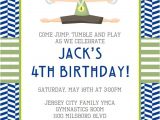 Little Gym Party Invitations Gymnastics Invitation by Little Laws Prints