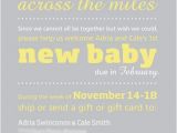 Long Distance Baby Shower Invitation Wording 25 Great Ideas About Virtual Baby Shower On Pinterest