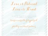 Love is Patient Love is Kind Wedding Invitations Wedding Invitations Love is Patient at Minted Com
