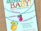 Luau themed Baby Shower Invitations Tropical Esie Luau Baby Shower Invite by Lovesweetpeacards