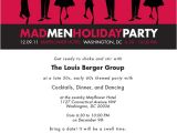 Mad Men Party Invitations Mad Men Holiday Party Invitation On Aiga Member Gallery