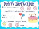 Make An Invitation Card for Your Birthday Party Make Your Own Party Invitations