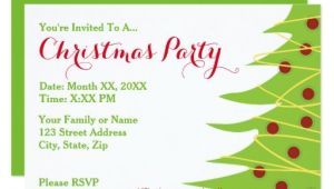 Make My Own Christmas Party Invitations Create Your Own Christmas Party Invitation Zazzle