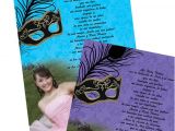 Masquerade Invitations for Quinceaneras Quinceanera Masquerade Invitations Template Best