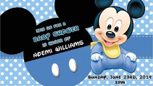 Mickey Mouse Baby Shower Invitations Mickey Mouse Baby Shower Invitations 3 Hd Wallpapers