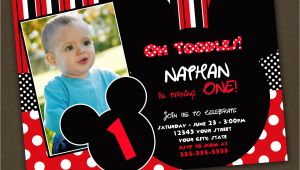 Mickey Mouse Customized Birthday Invitations Unavailable Listing On Etsy