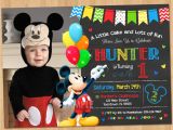 Mickey Mouse Party Invitation Template Mickey Mouse Clubhouse Invitations for Special Birthday