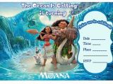 Moana Birthday Invitation Template 17 Best Images About Birthday Party Invitations Free