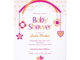 Mobile Baby Shower Invitations Baby Mobile Baby Shower Invitation