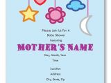 Mobile Baby Shower Invitations Customizable Baby Mobile Baby Shower Invitation Digital