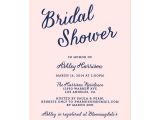 Modern Bridal Shower Invitation Wording Modern Script Bridal Shower Invitation 800×800