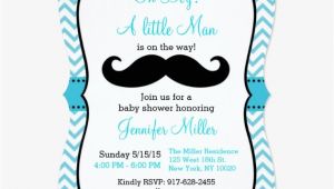Mustache themed Baby Shower Invitations Mustache Baby Shower Invitations – Gangcraft
